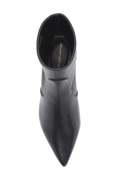 Stuart Weitzman Stuart Supersculpt Bootie In Black