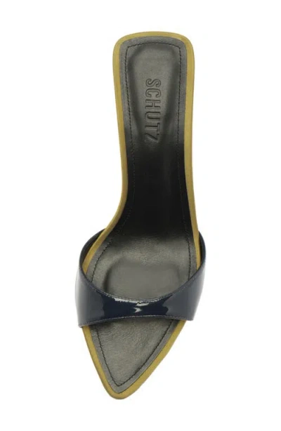 Schutz Elodie Sandal In Blue