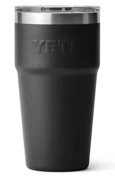 Yeti Ramber 20-ounce Stackable Cup In Black