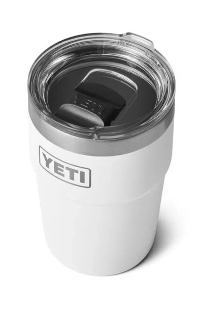 Yeti Ramber 16-ounce Stackable Cup In White