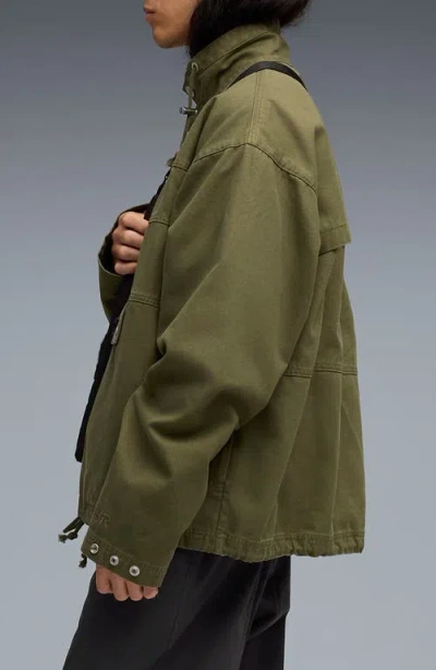 Puma X Represent Zip-pocket Jacket In Green