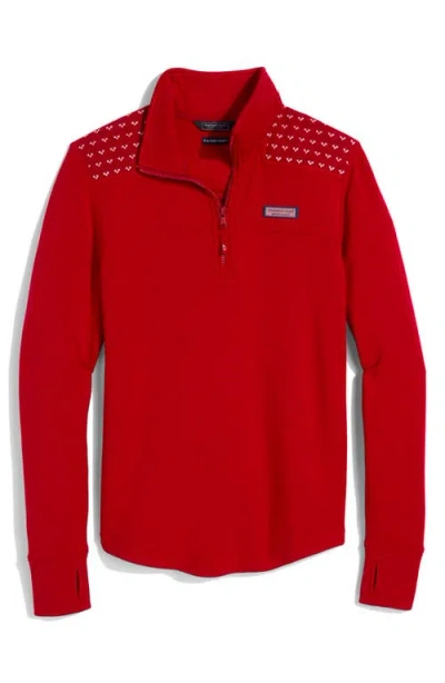 Vineyard Vines Dreamcloth® Relaxed Shep Shirt In Red
