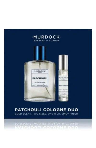 Murdock London Patchouli Cologne Set $157 Value In Transparent