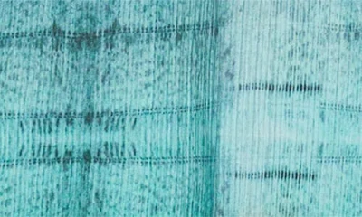 Apny Print Roll Tab Sleeve Chiffon Button-up Shirt In Multi