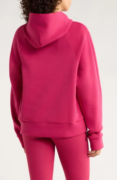 On Climate Zip Hoodie In Pink