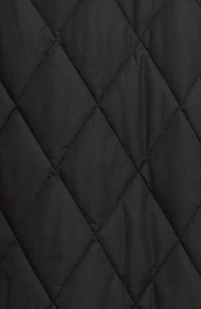 Barbour Plus Martha Quilted Coat In Black