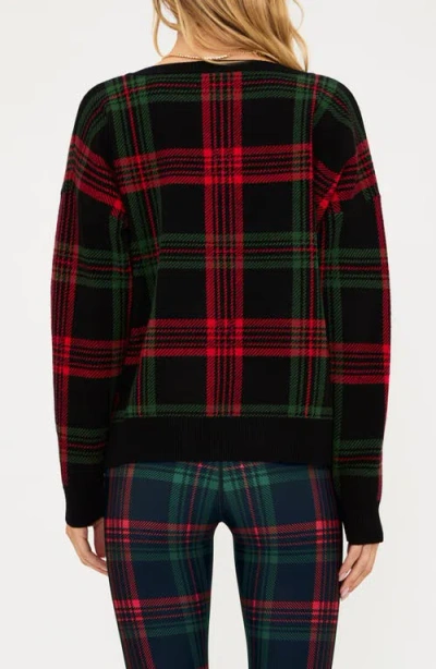 Beach Riot Joey V Neck Pullover Sweater In Multi