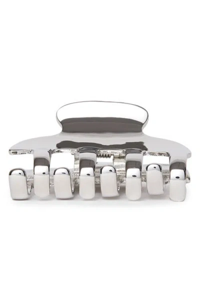 Lele Sadoughi Mini Claw Clip In Metallic