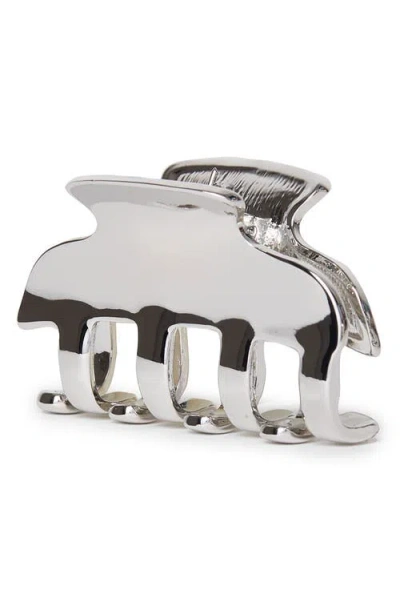 Lele Sadoughi Mini Claw Clip In Metallic