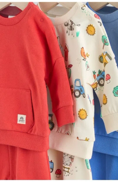 Next 6-pack Assorted Sweatshirts & Sweatpants Set In Multi