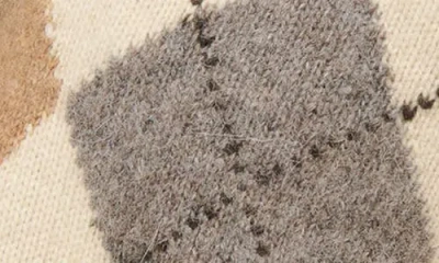 Alex Mill Yasmine V-neck Sweater In Wool Cotton Blend Wishbone Multi In Neutral