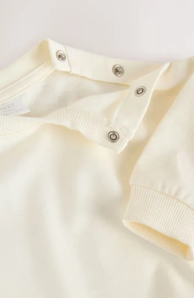 Next Seersucker Overall & Bodysuit Set In Red