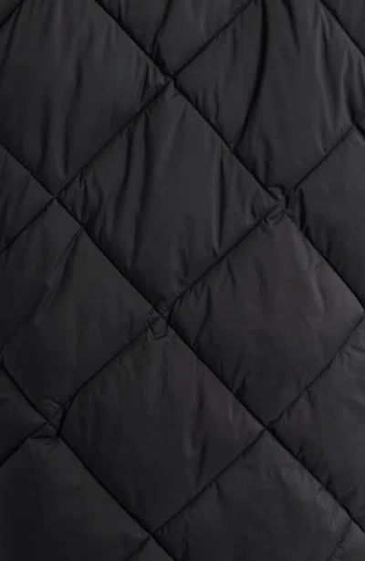 Sam Edelman Hooded Puffer Coat In Gray