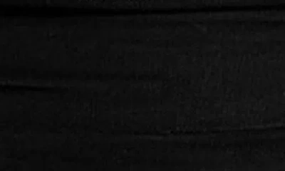 Guess Lauryn Long Sleeve Mesh Crop Top In Black