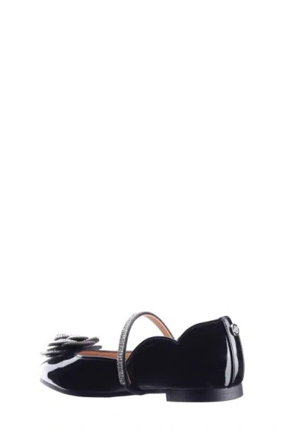 Nina Kids' Izzy Mary Jane Flat In Black