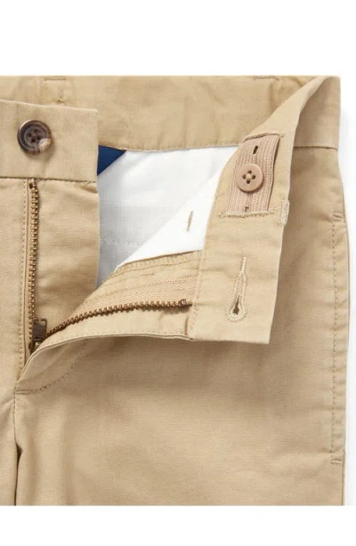 Polo Ralph Lauren Boy's Flat Front Chino Pants In Brown