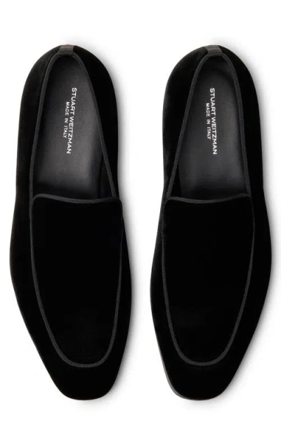 Stuart Weitzman Braydon Loafer In Black
