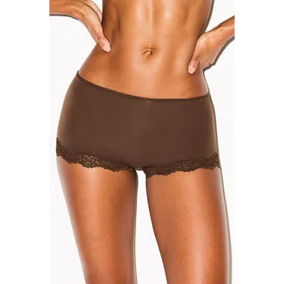 Skims Fits Everybody Lace In Brown