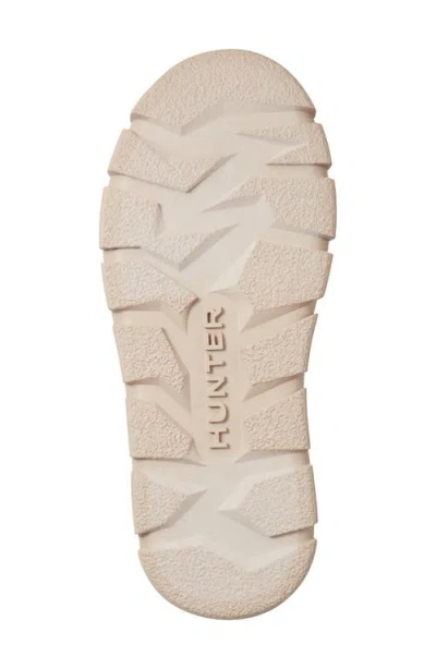 Hunter Madi Platform Puffer Slipper In Neutral