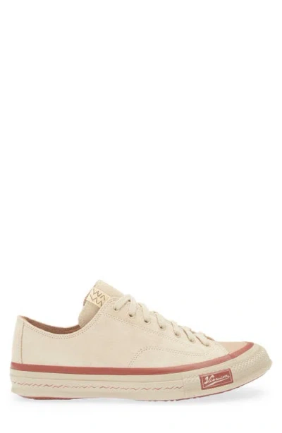 Visvim Skagway Lo Suede Vegetable-tanned Cow Leather In Neutral