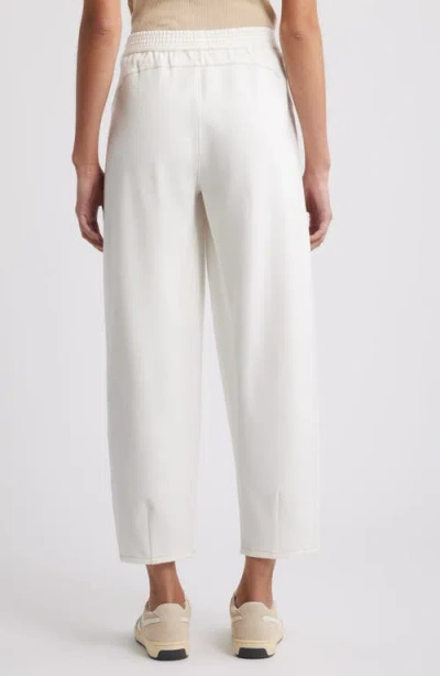 Wit & Wisdom Skyrise Barrel Leg Glider Pants In White