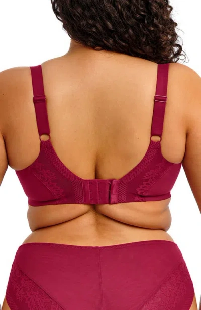 Elomi Women's Nerina Full-figure Underwire Plunge Bra El302734 In Red