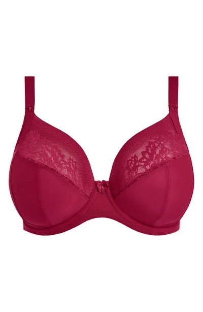 Elomi Women's Nerina Full-figure Underwire Plunge Bra El302734 In Red