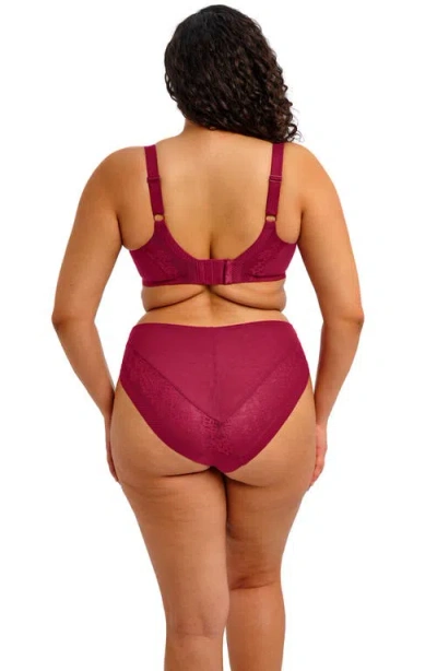 Elomi Women's Nerina Full-figure Underwire Plunge Bra El302734 In Red