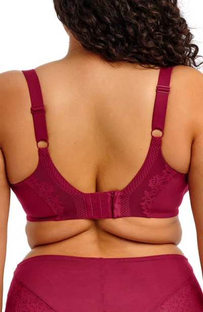 Elomi Nerina Underwire Molded Spacer Bra In Red