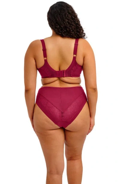 Elomi Nerina Underwire Molded Spacer Bra In Red