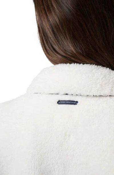 Travismathew Artful Fleece Jacket In Neutral