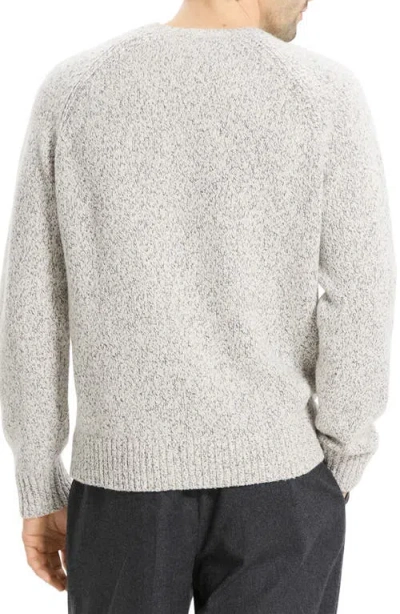 Theory Soft Twist Wool Blend Sweater In Black