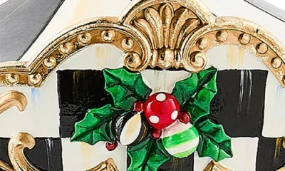 Mackenzie-childs Mackenzie Childs Merry Christmas Rotating Carousel In Multi
