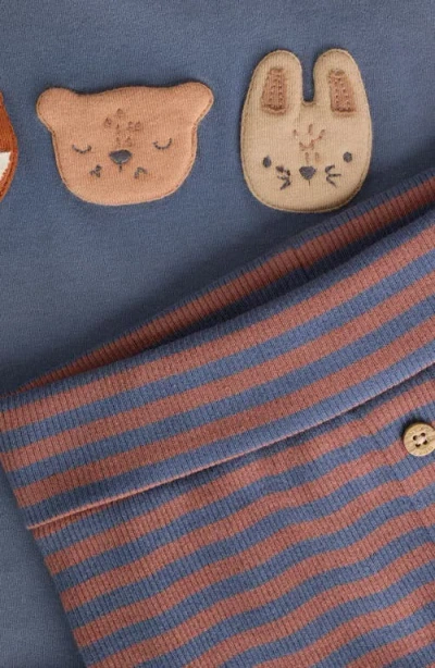 Next Animal Graphic Sweatshirt & Joggers Set In Multi