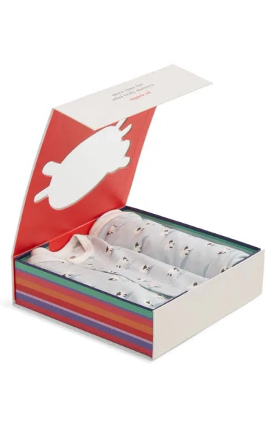 Magnetic Me Baa Baa Baby Magnetic Footie, Bib & Blanket Gift Set In Blue