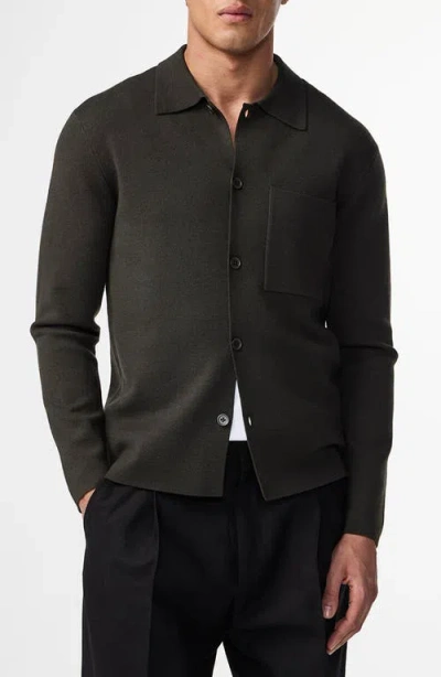 Nn07 Jonas 6530 Cardigan In Green