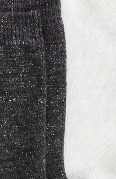 Hue Sparkle Assorted 2-pack Marled Crew Socks In Multi