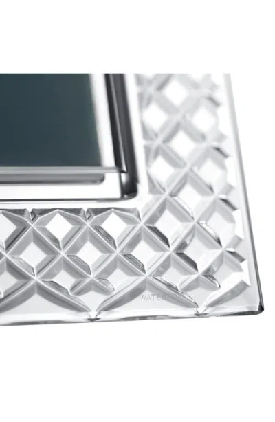 Waterford Celebrations 5 X 7-inch Lead Crystal Picture Frame In Silver