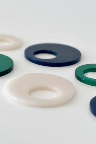 Pillowpia Resin Napkin Rings In White