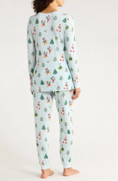 Magnetic Me Snow Excited Magnetic Closure Pajamas In Multi