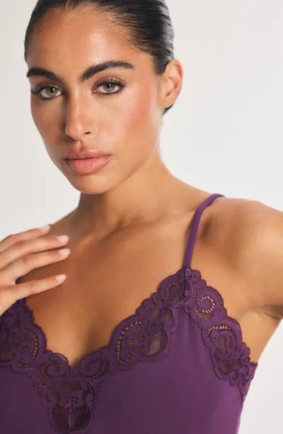 Savage X Fenty Swirly Girly Pajama Camisole In Purple