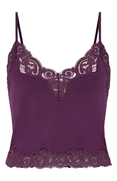 Savage X Fenty Swirly Girly Pajama Camisole In Purple