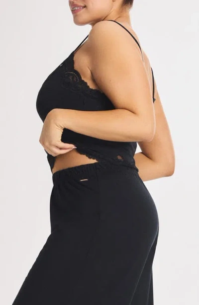 Savage X Fenty Swirly Girly Pajama Camisole In Black