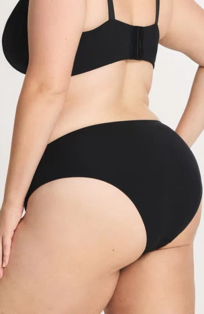 Savage X Fenty Swirly Girly Cheeky Briefs In Black