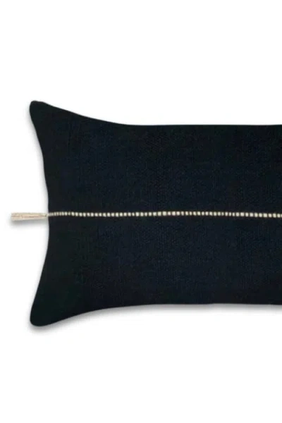 Pillowpia Minerva Lumbar Pillow Cover In Black