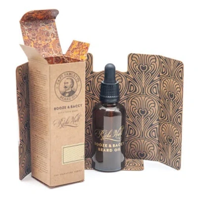 Captain Fawcett Ricki Hall's Booze & Baccy Beard Oil 50ml