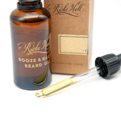 Captain Fawcett Ricki Hall's Booze & Baccy Beard Oil 50ml