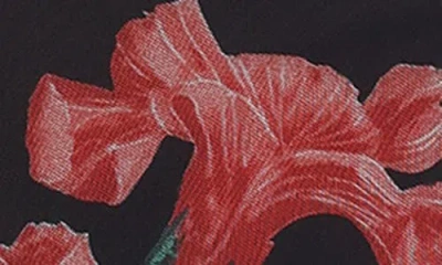 Petal And Pup Petal & Pup Hilda Floral Long Sleeve Dress In Black