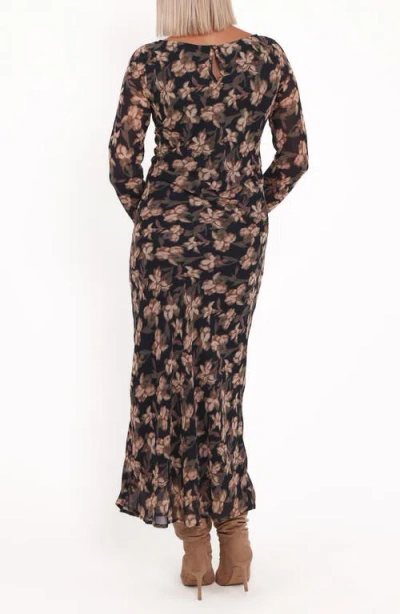 Petal And Pup Petal & Pup Joran Floral Long Sleeve Dress In Multi