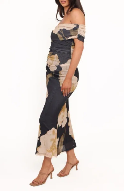 Petal And Pup Petal & Pup Koda Floral Off The Shoulder Dress In Multi